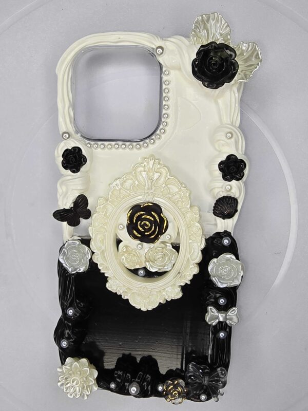 Black and white Phone case