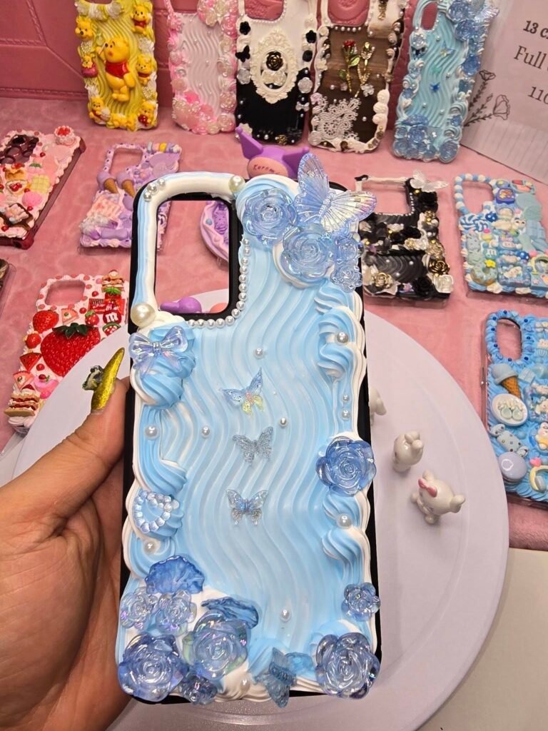 Baroque Blue Phone case