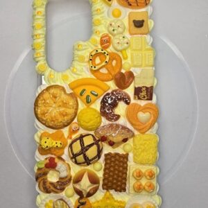 Bread and Sweets yellow Phone case